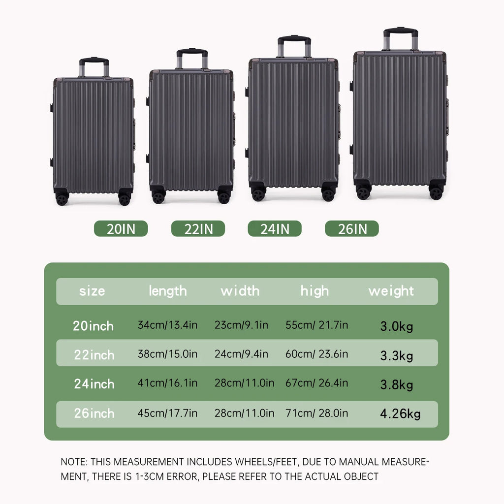 Premium Metal Suitcase