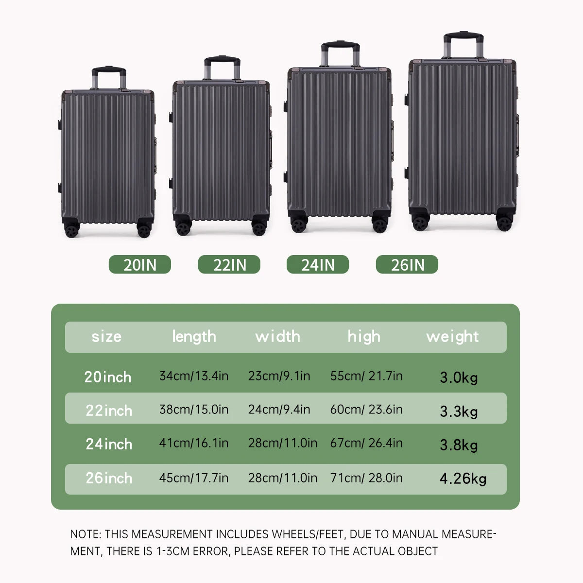 Premium Metal Suitcase
